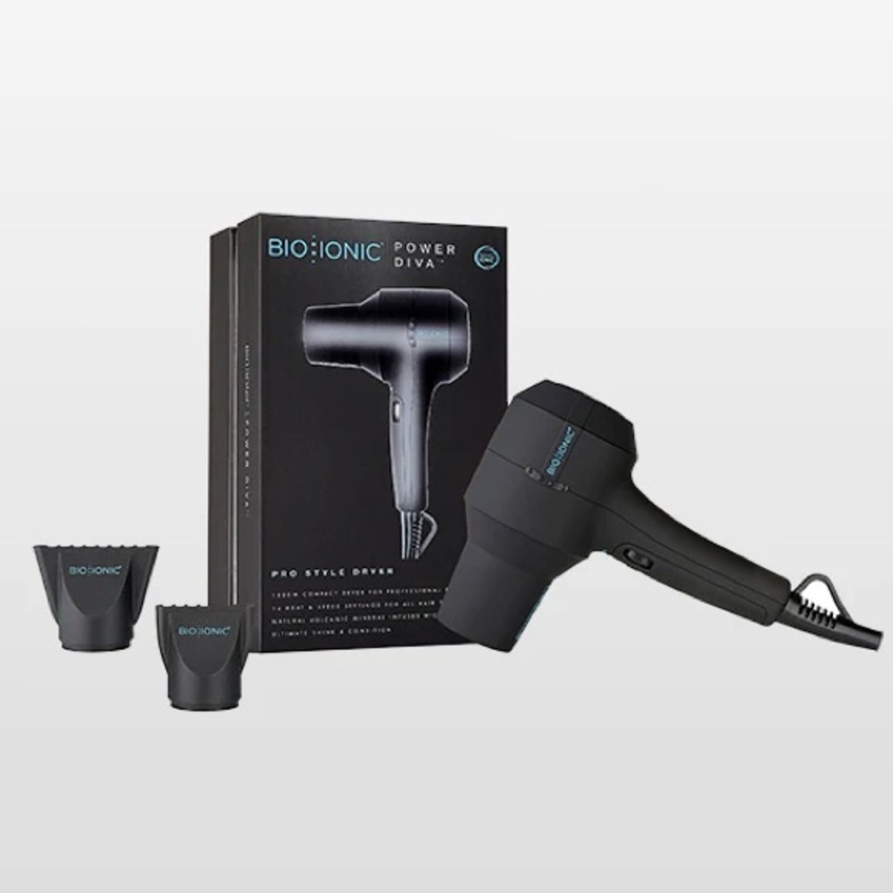Bio Ionic Power Diva Pro Speed Dryer - Professional Lightweight Hairdryer